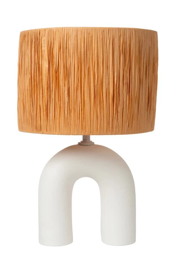 Lucide RONDA - Table lamp - 1xE27 - White - turned off